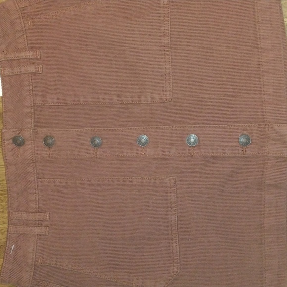 NWT AE Super High-Waisted Corduroy A-Line Skirt 8 - Picture 2 of 5